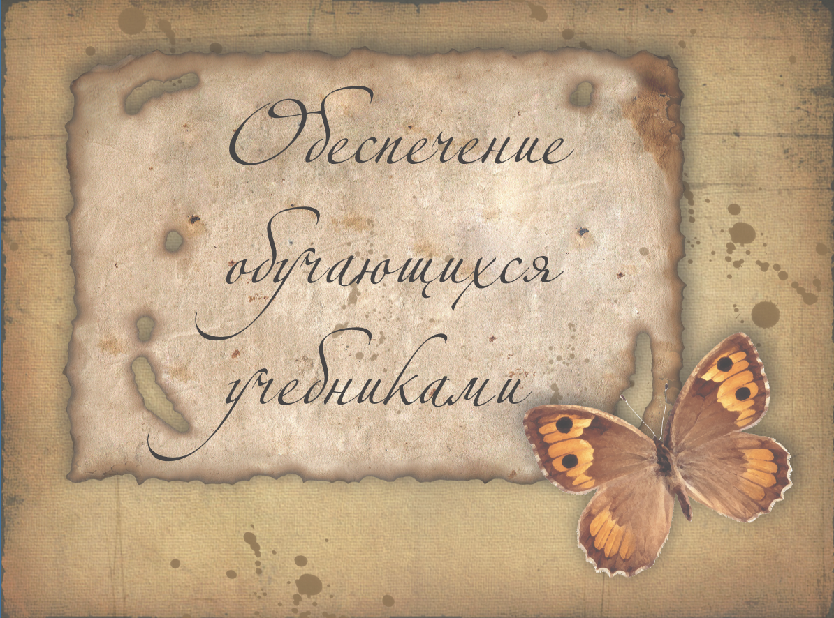 Обеспечение учащегося учебниками.